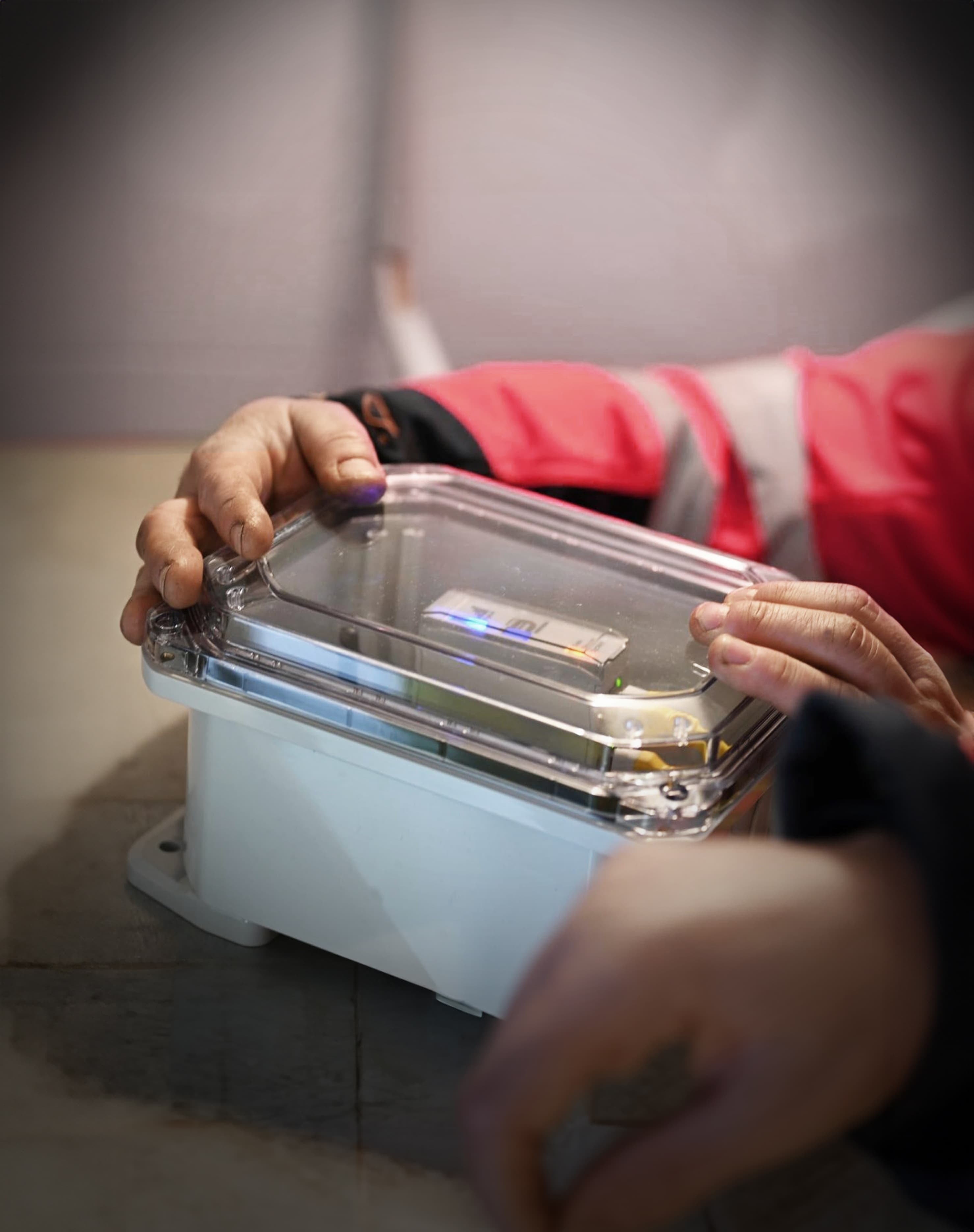 Brightfield device handling