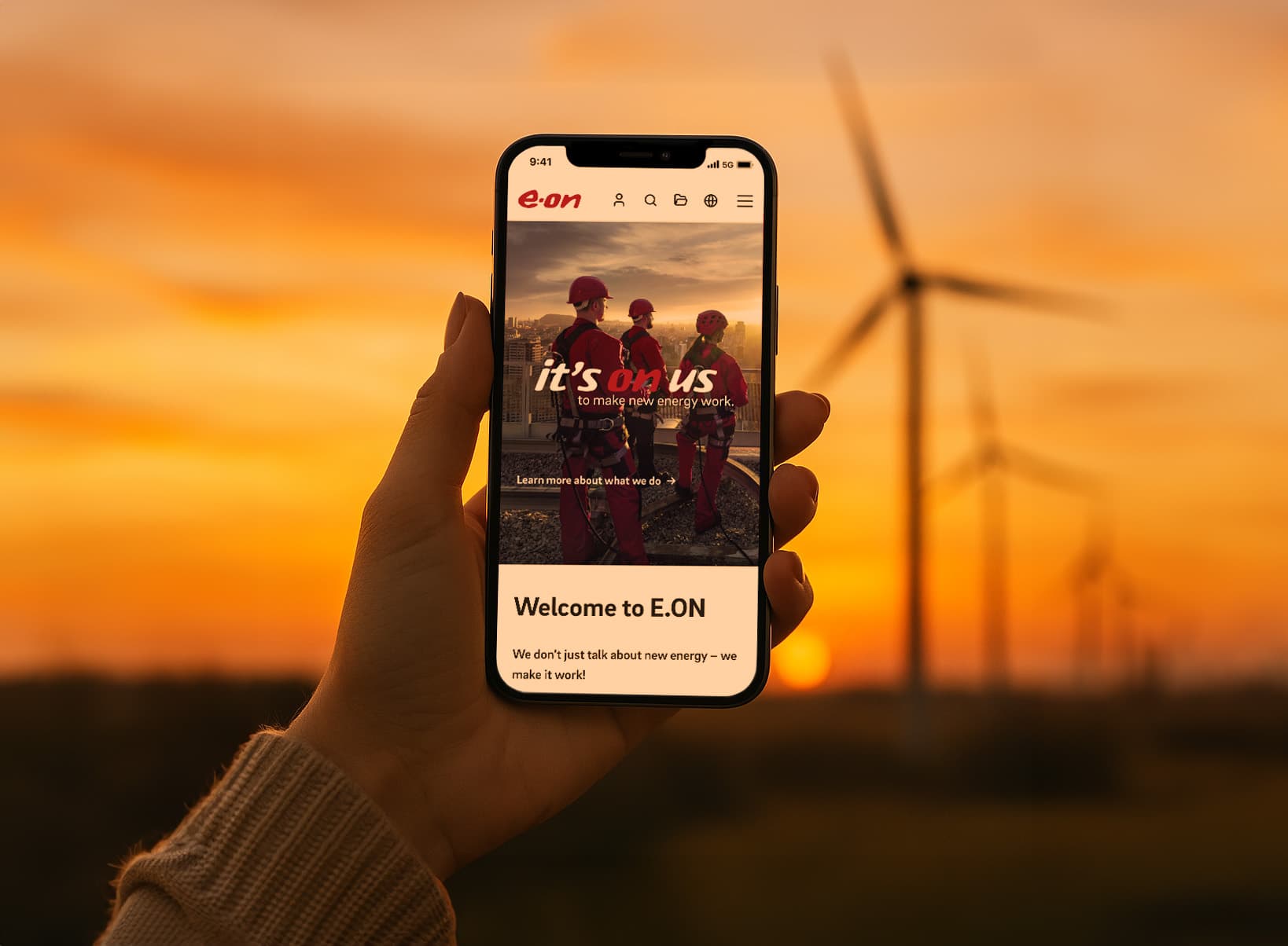Eon Mobile-Website Outdoor