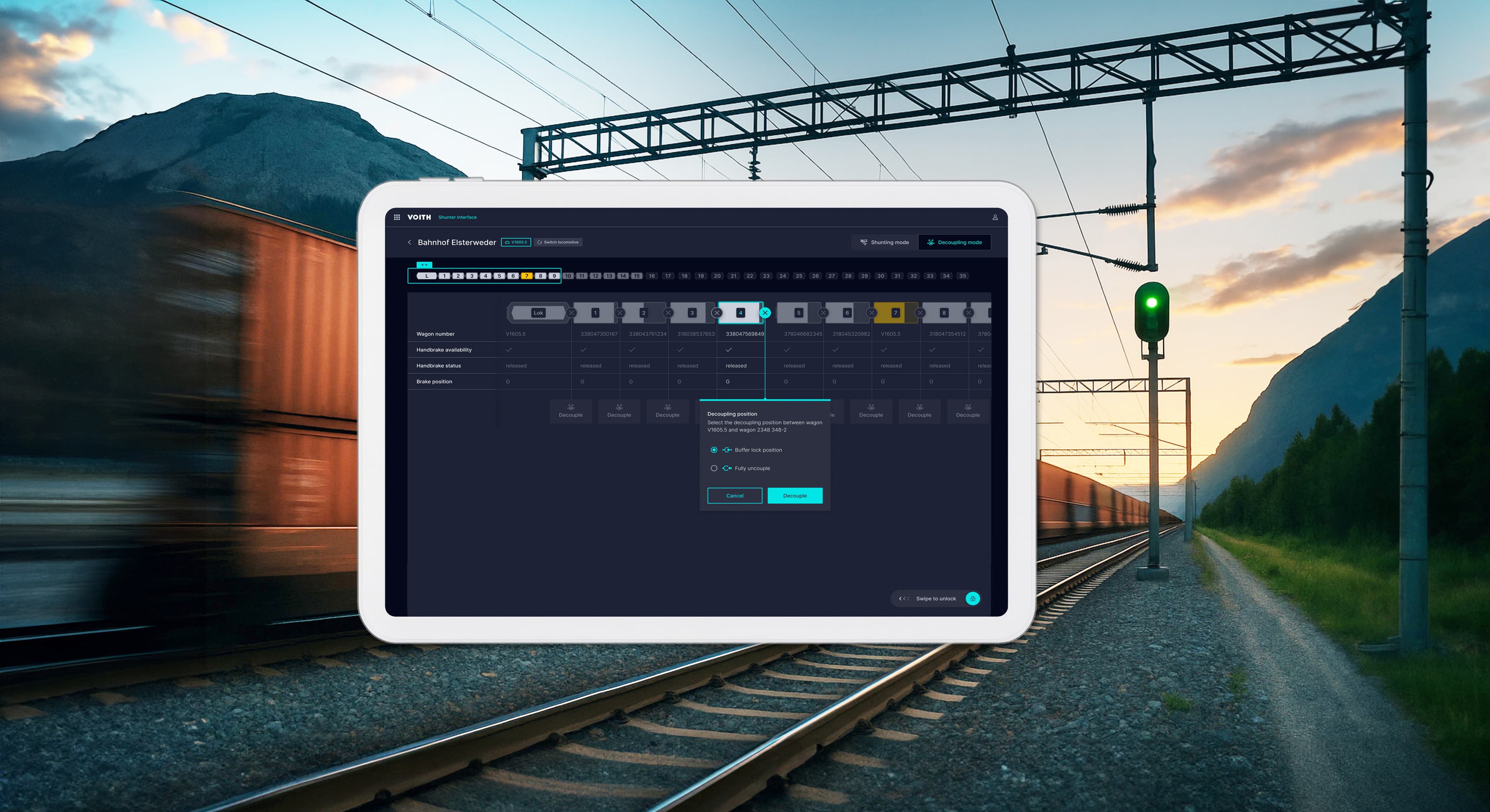 CargoFlex GUI - Tablet